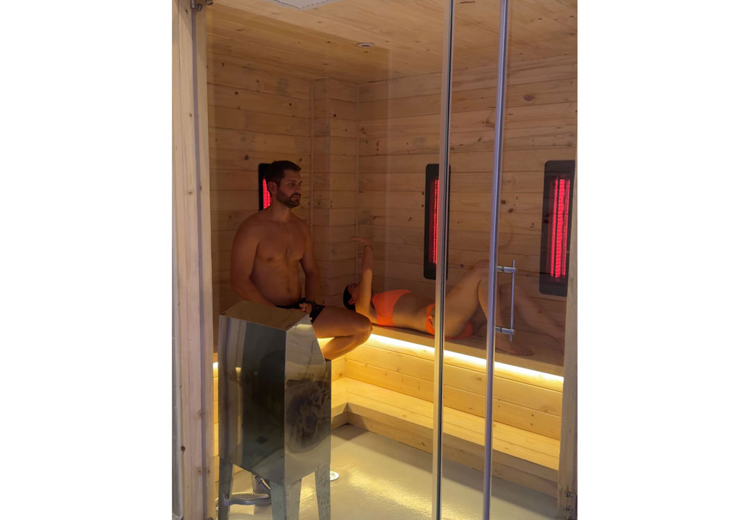 Sauna infrarrojo