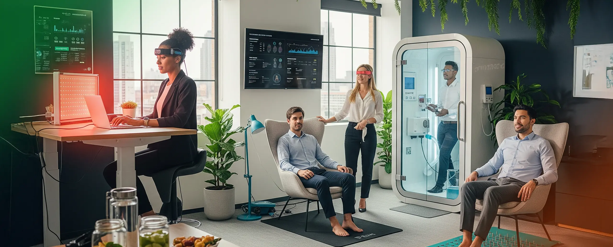 Bienestar laboral con terapias de biohacking en Quito